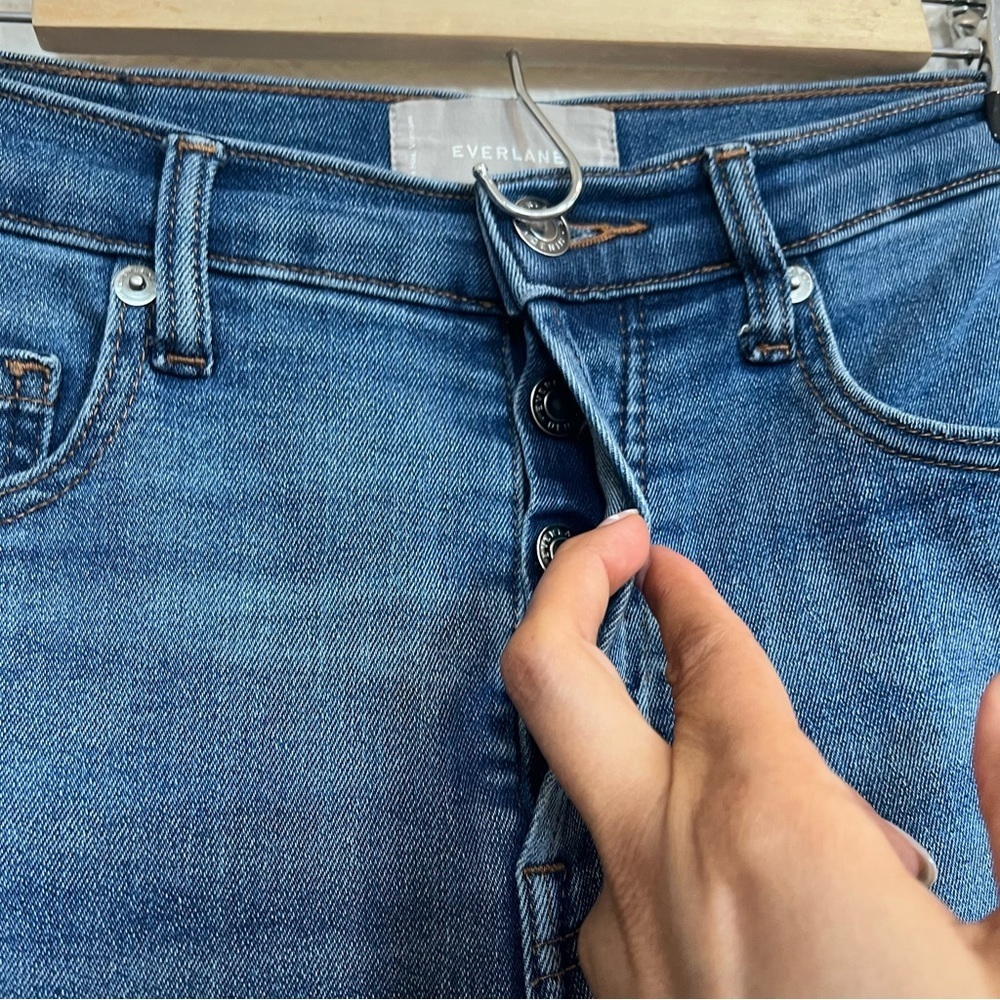 Everlane- Authentic Straight Button Fly Cigarette… - image 3